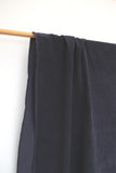 DEADSTOCK Japanese Fabric Wool Blend Stretch Corduroy - dark indigo blue - 50cm