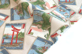 Japanese Fabric Postcards - A - 50cm