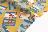 Japanese Fabric Postcards - B - 50cm