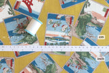 Japanese Fabric Postcards - B - 50cm