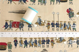 Japanese Fabric Daimyo Gyoretsu - B - 50cm