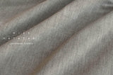 DEADSTOCK Japanese Fabric Wool Blend Stretch Corduroy - light grey - 50cm