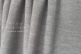 DEADSTOCK Japanese Fabric Wool Blend Stretch Corduroy - light grey - 50cm