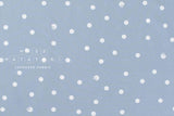 Japanese Fabric Polka Cats - light blue - 50cm