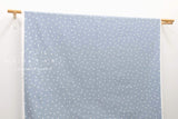 Japanese Fabric Polka Cats - light blue - 50cm