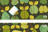 Cotton + Steel Under the Apple Tree Canvas - Orchard green - 50cm