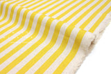 Cotton + Steel Primavera Canvas - Cabana Stripe yellow - 50cm