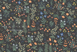 Cotton + Steel Camont Rayon - menagerie garden black - 50cm