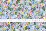 Cotton + Steel Wildwood Lawn - Wildflowers periwinkle - 50cm