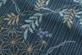 Japanese Fabric Asa no Ha Budo - B - 50cm