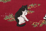 Japanese Fabric Swarley Cat - C - 50cm