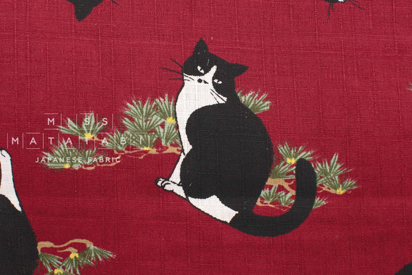 Japanese Fabric Swarley Cat - C - 50cm