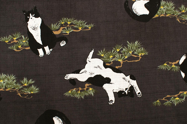 Japanese Fabric Swarley Cat - E - 50cm