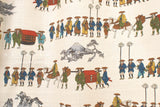 Japanese Fabric Daimyo Gyoretsu - A - 50cm