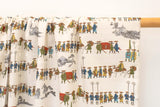 Japanese Fabric Daimyo Gyoretsu - A - 50cm