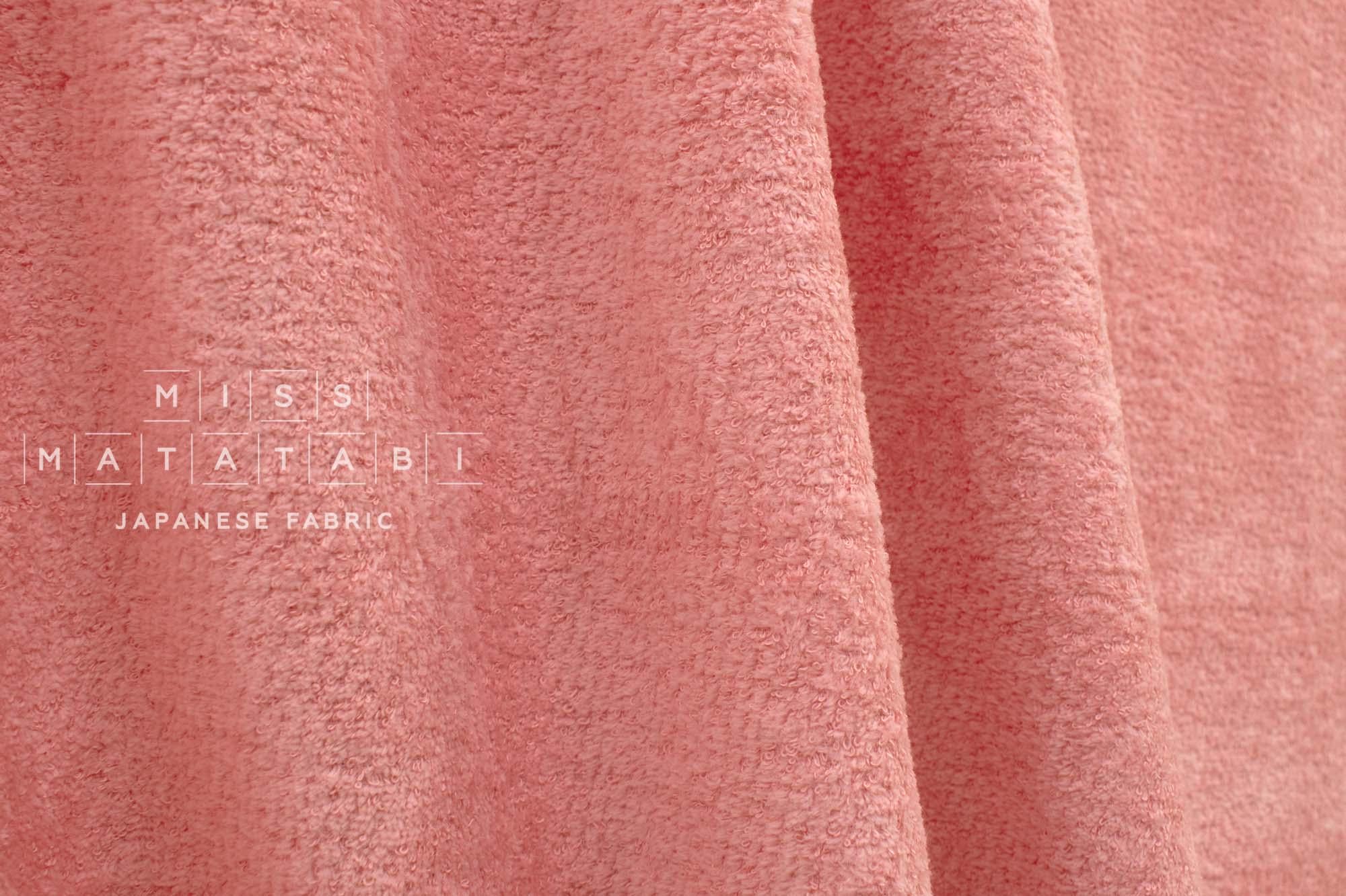 Japanese Fabric Terrycloth Towel - pink - 50cm