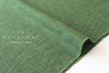 Shokunin Collection Hand-printed Japanese Fabric Solids - green - 50cm