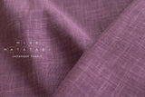 Shokunin Collection Hand-printed Japanese Fabric Solids - mulberry - 50cm