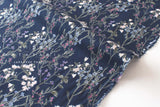 DEADSTOCK Japanese Fabric Elly Cotton Rayon Wool Blend - D - 50cm