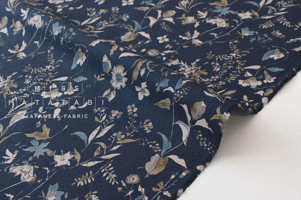 DEADSTOCK Japanese Fabric Jemima - D - 50cm