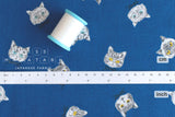 Japanese Fabric Kitty Cats - E - 50cm