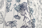 DEADSTOCK Japanese Fabric Poppies - 50cm