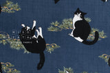 Japanese Fabric Swarley Cat - D - 50cm