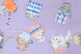 Japanese Fabric Cats in Cups - D - 50cm