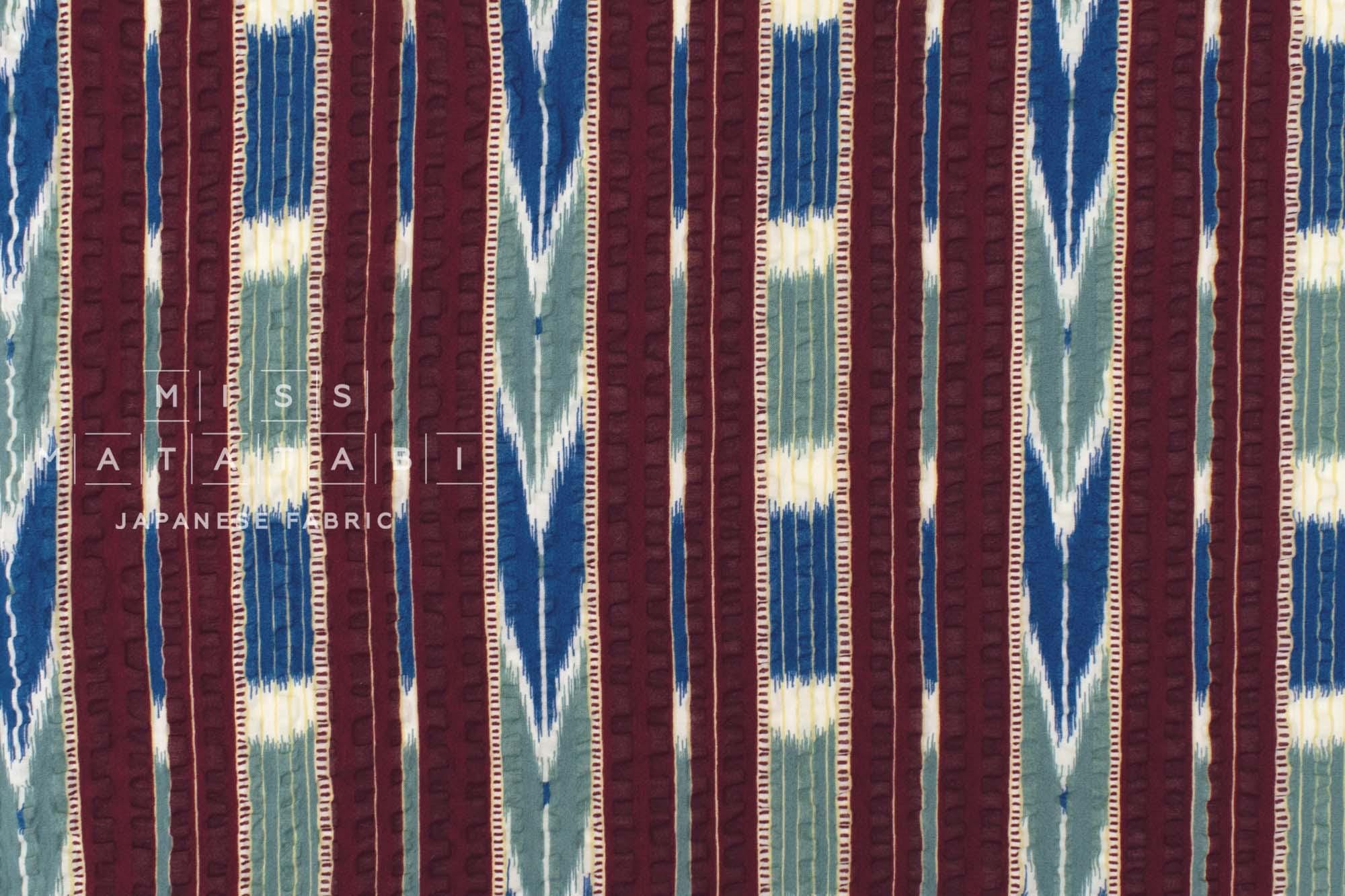 Japanese Fabric Ripple Lawn - E - 50cm