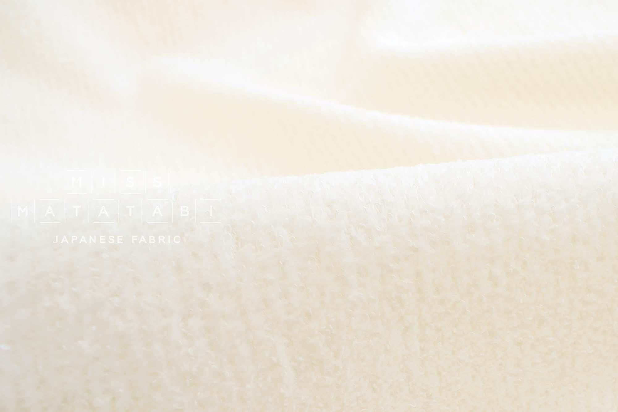 Japanese Fabric Terrycloth Towel - cream - 50cm