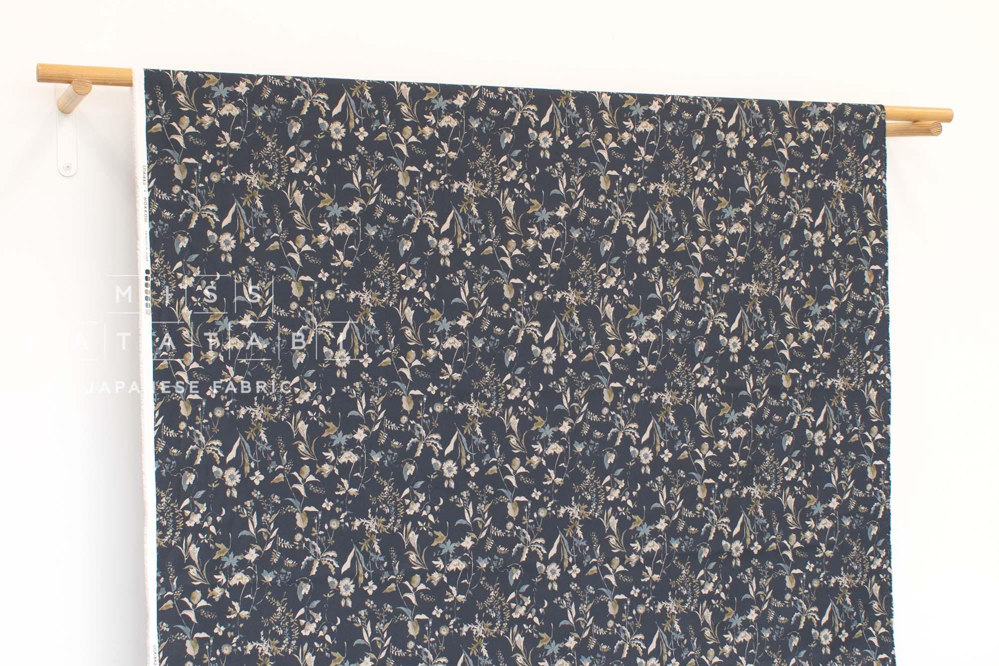 DEADSTOCK Japanese Fabric Jemima - D - 50cm