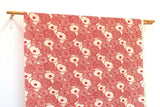 Japanese Fabric Cotton Ripple Wa Floral - A - 50cm