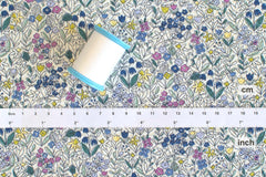 Japanese Fabric Cotton Ripple Allie - B - 50cm