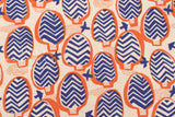 DEADSTOCK Japanese Fabric Felix - orange - 50cm