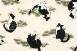 Japanese Fabric Swarley Cat - B - 50cm