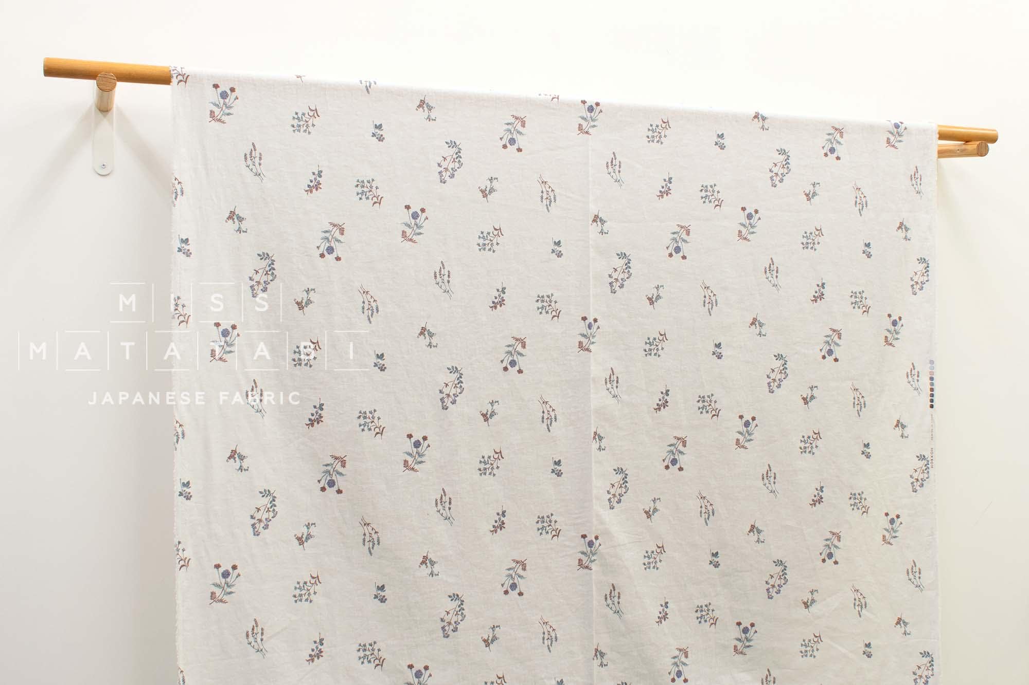 Japanese Fabric Eva Linen Blend - C - 50cm