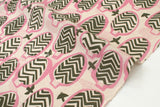 DEADSTOCK Japanese Fabric Felix - pink - 50cm