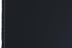 DEADSTOCK Japanese Fabric 100% wool suiting - dark blue but almost black - 50cm