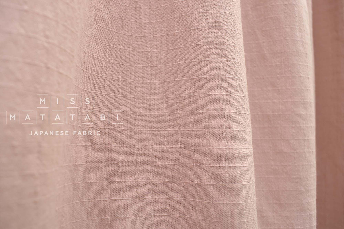 Japanese Fabric Linen Blend Ripstop - 31 - 50cm