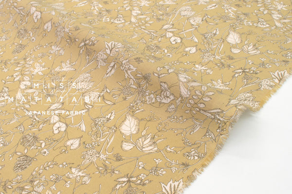 DEADSTOCK Japanese Fabric Tomoe Organic Cotton Lawn - C - 50cm