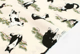 Japanese Fabric Swarley Cat - B - 50cm