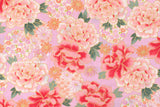 Japanese Fabric Peony Flowers - pink - 50cm