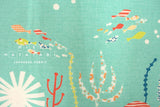 Japanese Fabric Under the Sea - D2 - 50cm