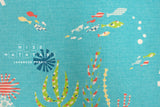 Japanese Fabric Under the Sea - D3 - 50cm