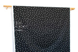 Japanese Fabric Polka Cats - black - 50cm