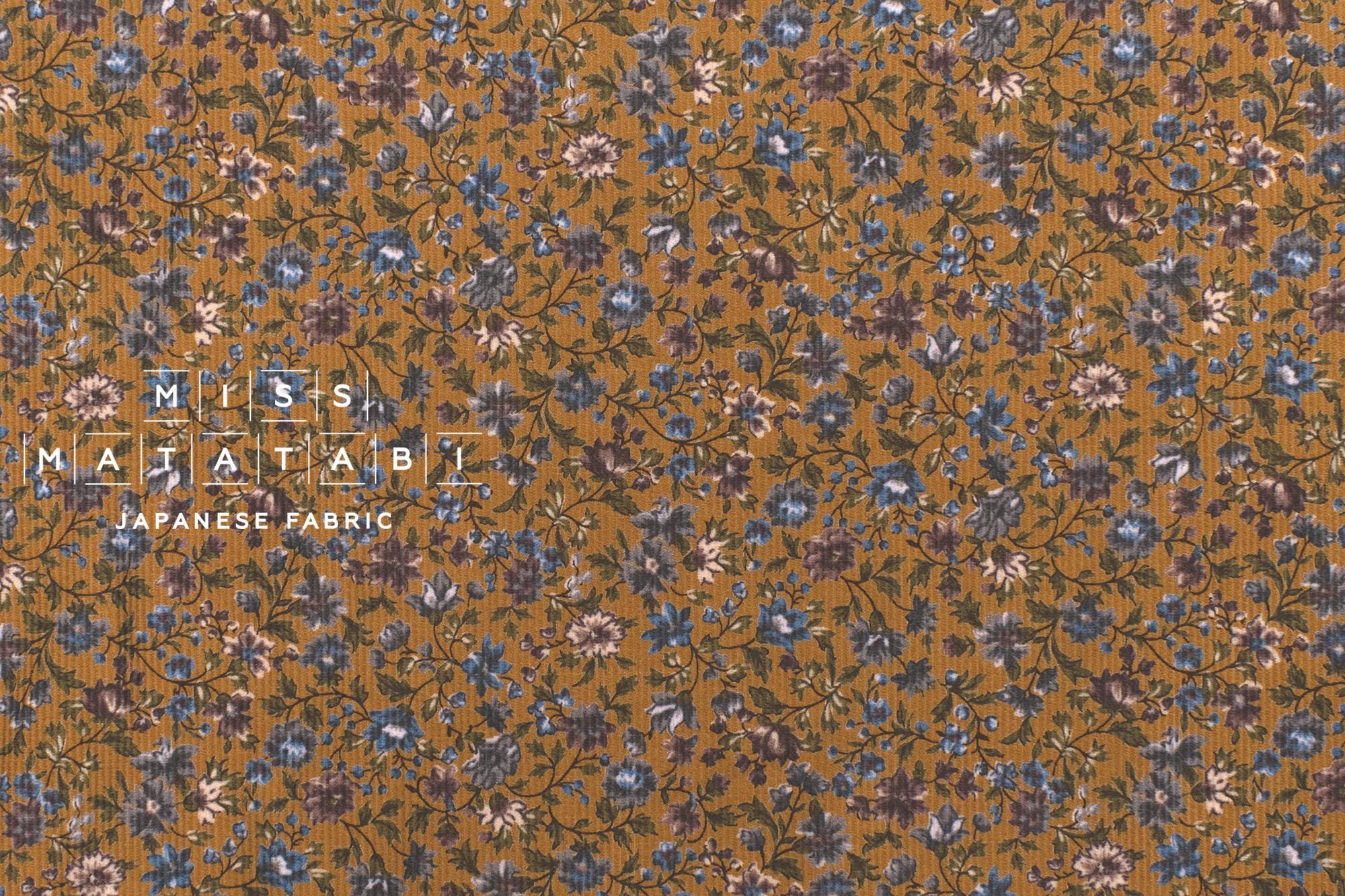 Japanese Fabric Corduroy Patricia - C - 50cm