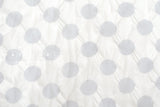 DEADSTOCK Japanese Fabric Cotton Ripple Dots - grey - 50cm