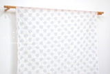 DEADSTOCK Japanese Fabric Cotton Ripple Dots - grey - 50cm