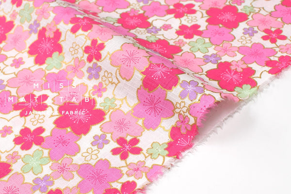 Japanese Fabric Spring is Here - A - 50cm