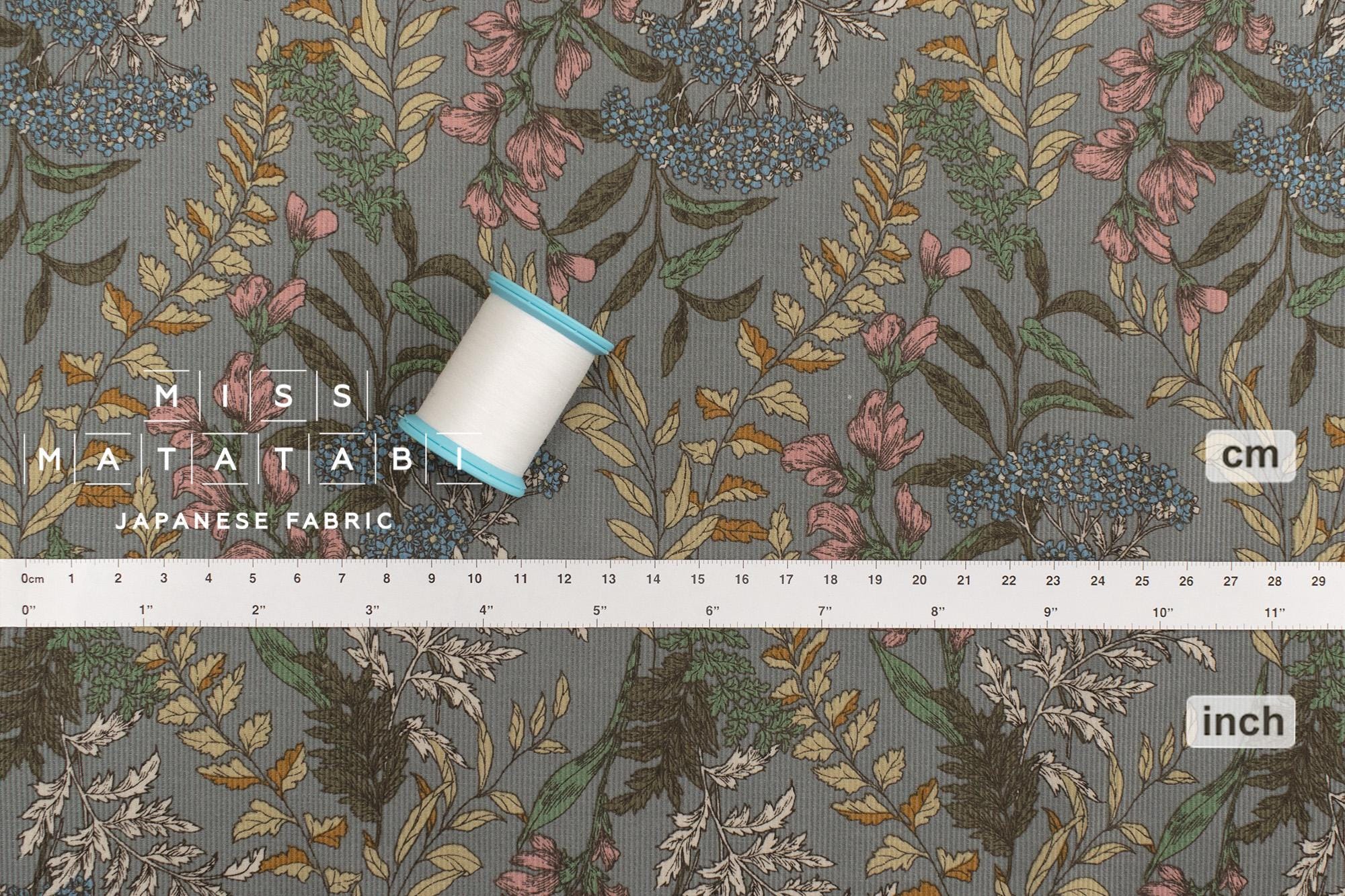 Japanese Fabric Corduroy Elliot - B - 50cm